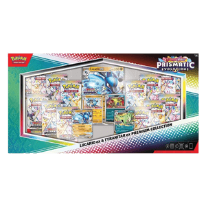 Évolutions Prismatiques — Coffret Premium Lucario ex & Tyranocif ex