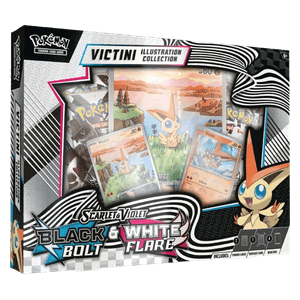 Schwarze Blitze — Box Illustration Victini