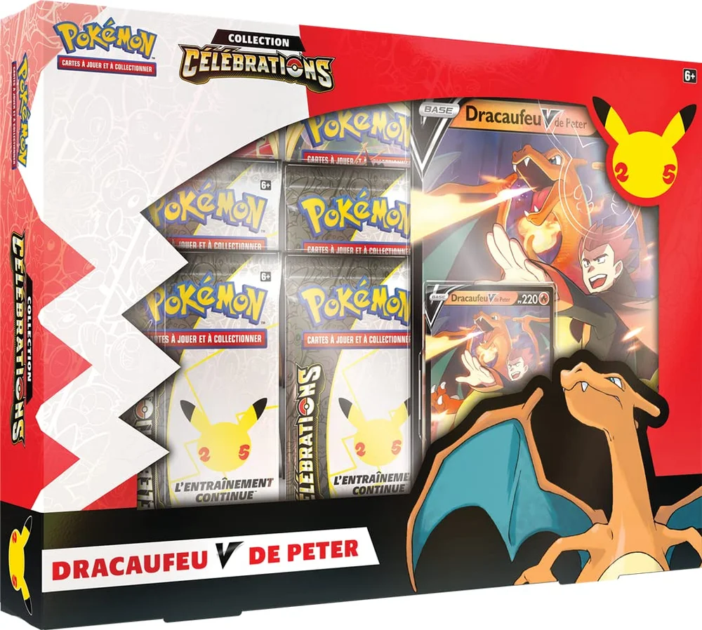 Celebraciones — Caja Charizard V de Peter