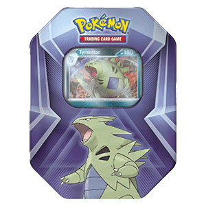 Karmesin & Purpur — Triple Whammy Tins: Tyranitar Tin
