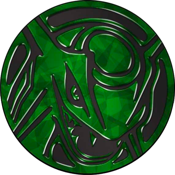 Épée et Bouclier — Collection · Pokémon Coin Vol.2: Green Cracked Ice Rayquaza Coin