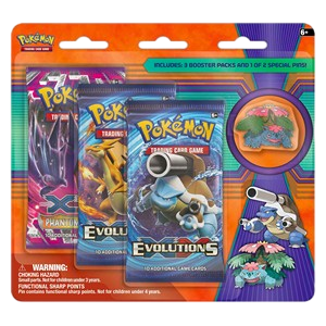 Mega Venusaur Collector's Pin 3-Pack Blister