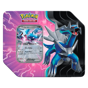 Escarlata y Púrpura — Lata · Azure Legends Tins: Dialga ex (US Version)