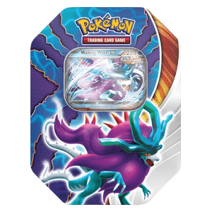 Karmesin & Purpur — Paradox Clash Tins: Walking Wake ex Tin (EU Version)